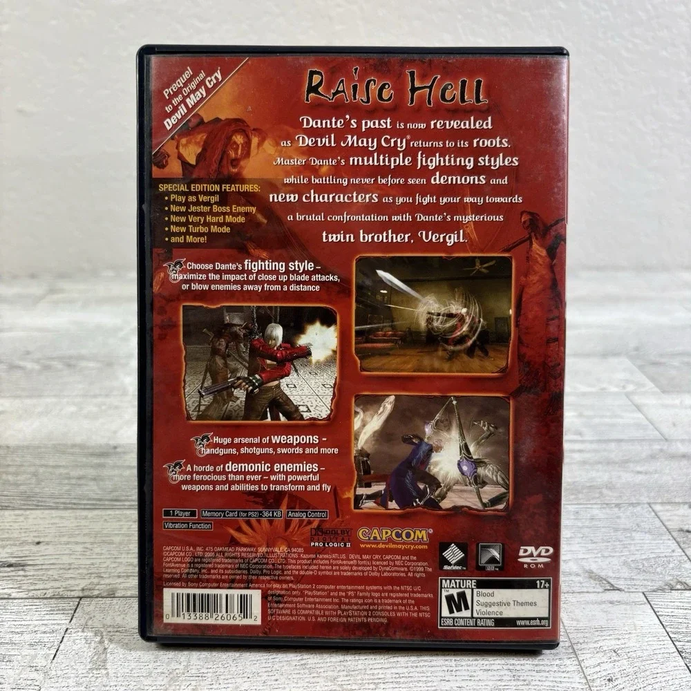 Devil May Cry 3: Dante's Awakening - CIB SE Greatest Hits PlayStation 2